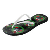 Teenslippers voor kerstlabrador Retriever (Schuin)