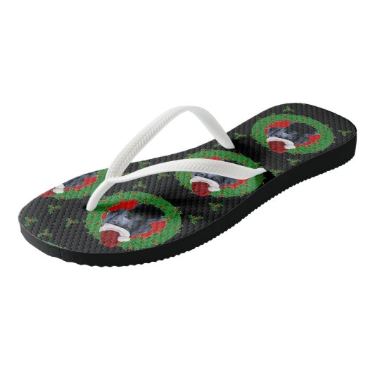 Teenslippers voor kerstlabrador Retriever (Schuin)