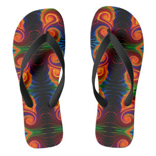 Teenslippers voor kleurenspectrum