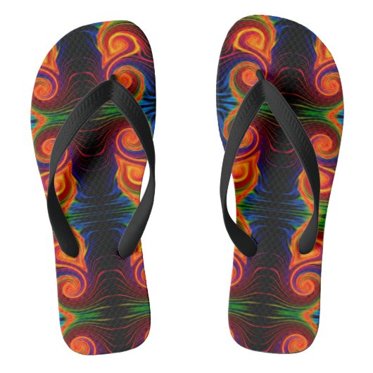 Teenslippers voor kleurenspectrum (Voetbed)