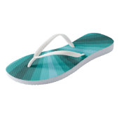 Teenslippers voor optische illusie (Schuin)