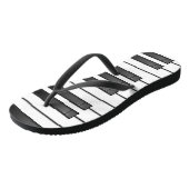 Teenslippers voor pianoketbordontwerp (Schuin)