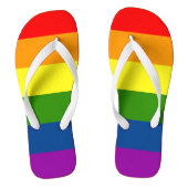 Teenslippers voor regenboogstrips (Voetbed)