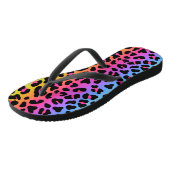 Teenslippers voor regenboogvingerafdrukschoenen (Schuin)