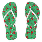 Teenslippers voor snoepjes en permints (Voetbed)