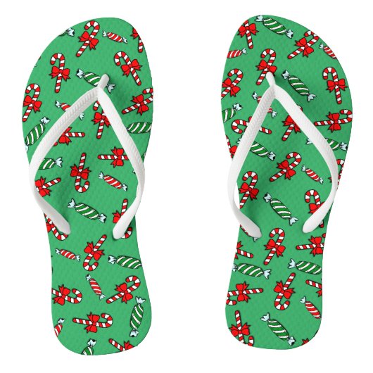 Teenslippers voor snoepjes en permints (Voetbed)