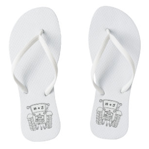 Teenslippers voor speciale landbruiloft