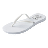 Teenslippers voor speciale landbruiloft (Schuin)