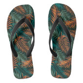 Teenslippers voor tropische afdrukken (Voetbed)