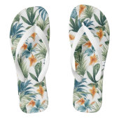 Teenslippers voor tropische afdrukken (Voetbed)