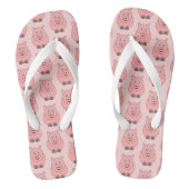Teenslippers voor varkensontwerp (Voetbed)
