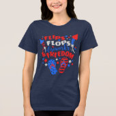 TEENSLIPPERS VUURWERK & FREEDOM Firecrackers Tri-Blend Shirt (Voorkant)