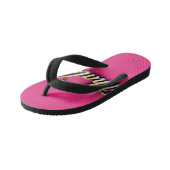 Teenslippers Whale Magic Hot Pink (Schuin)