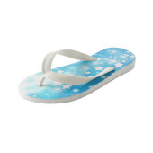 Teenslippers Whale Magic Lichtblauw (Schuin)