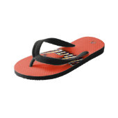 Teenslippers Whale Magic Sinaasappel (Schuin)