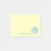 Teenslippers zomer, Post-it® notes (Voorkant)