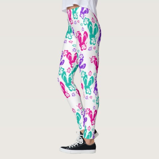 Teenslippers zomerventiel leggings (Links)