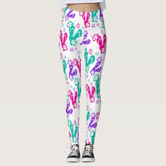 Teenslippers zomerventiel leggings (Voorkant)