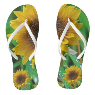 Teenslippers Zonnebloem