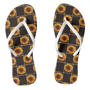 Teenslippers Zonnebloem