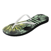 Teenslippers Zonnebloem (Schuin)
