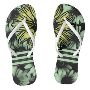 Teenslippers Zonnebloem