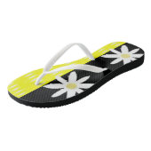 Teenslippers Zonnebloem (Schuin)