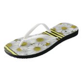 Teenslippers Zonnebloem (Schuin)