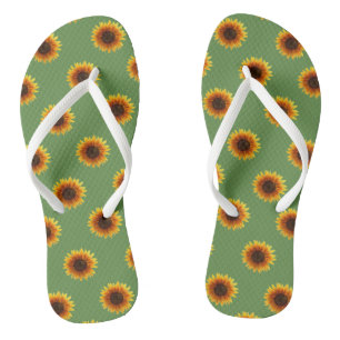 Teenslippers Zonnebloem