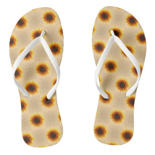 Teenslippers Zonnebloem