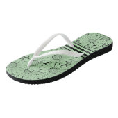 Teenslippers Zonnebloem (Schuin)