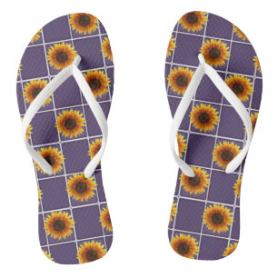 Teenslippers Zonnebloem