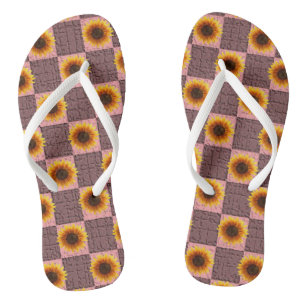 Teenslippers Zonnebloem