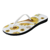 Teenslippers Zonnebloem (Schuin)