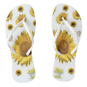 Teenslippers Zonnebloem