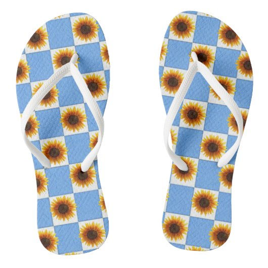 Teenslippers Zonnebloem (Voetbed)