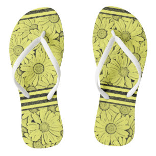 Teenslippers Zonnebloem