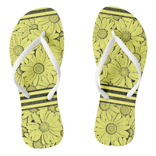 Teenslippers Zonnebloem (Voetbed)