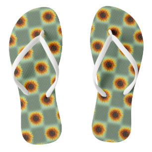 Teenslippers Zonnebloem
