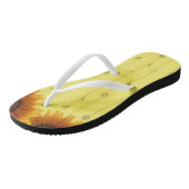 Teenslippers Zonnebloem (Schuin)