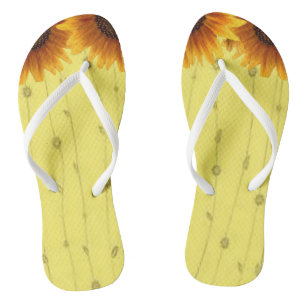Teenslippers Zonnebloem