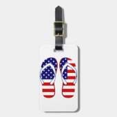 Teenslippes Bagagelabel (Voorkant verticaal)