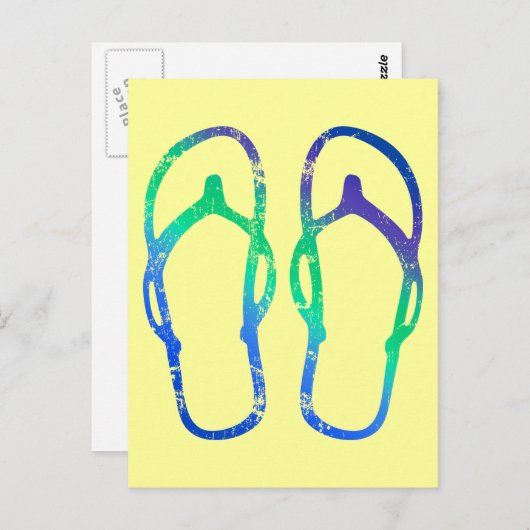 Teenslippes Briefkaart (Voorkant / Achterkant)