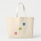 Teenslippes Grote Tote Bag (Voorkant)