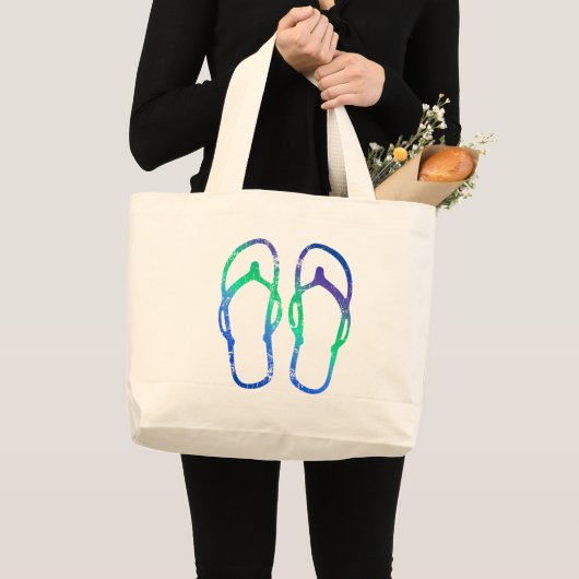 Teenslippes Grote Tote Bag (Voorkant (product))