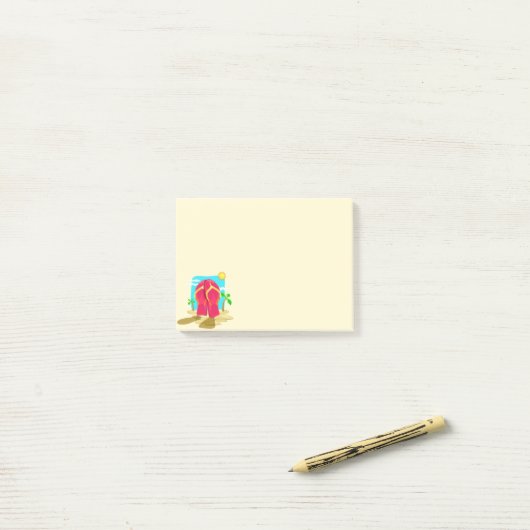 Teenslippes Post-it® Notes (Op bureau)