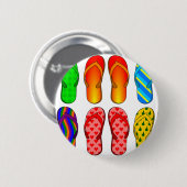 Teenslippes Ronde Button 5,7 Cm (Voorkant /achterkant)