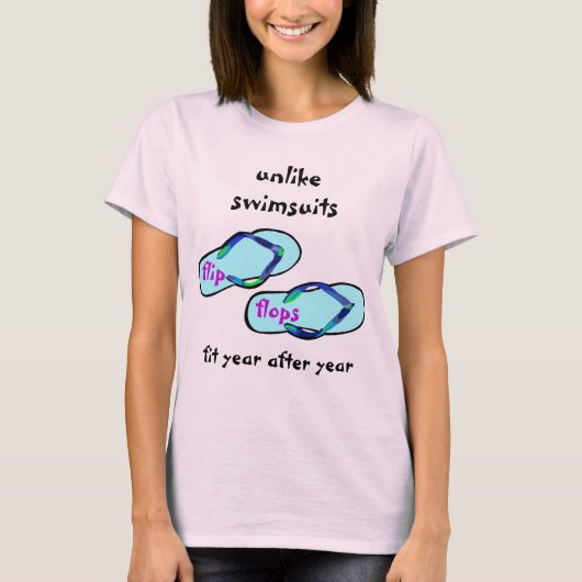Teenslippes T-shirt (Voorkant)