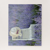 teenstoel in Russisch Sage-veld Legpuzzel (Verticaal)