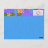 Teensy Fae Cute Faery Briefkaart (Achterkant)